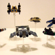 Illustration for article titled Using Hundreds of LEGO Star Wars Mini-Spaceships to Create Huge Battles